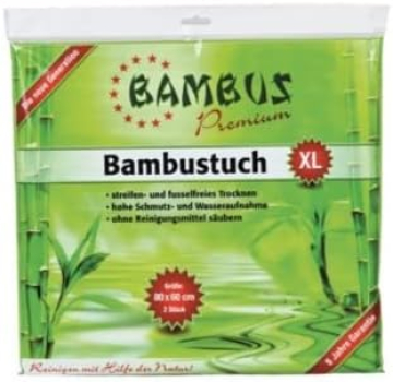 MAPE Bambus Premium Bambustuch XL 2er-Set 80x60 cm